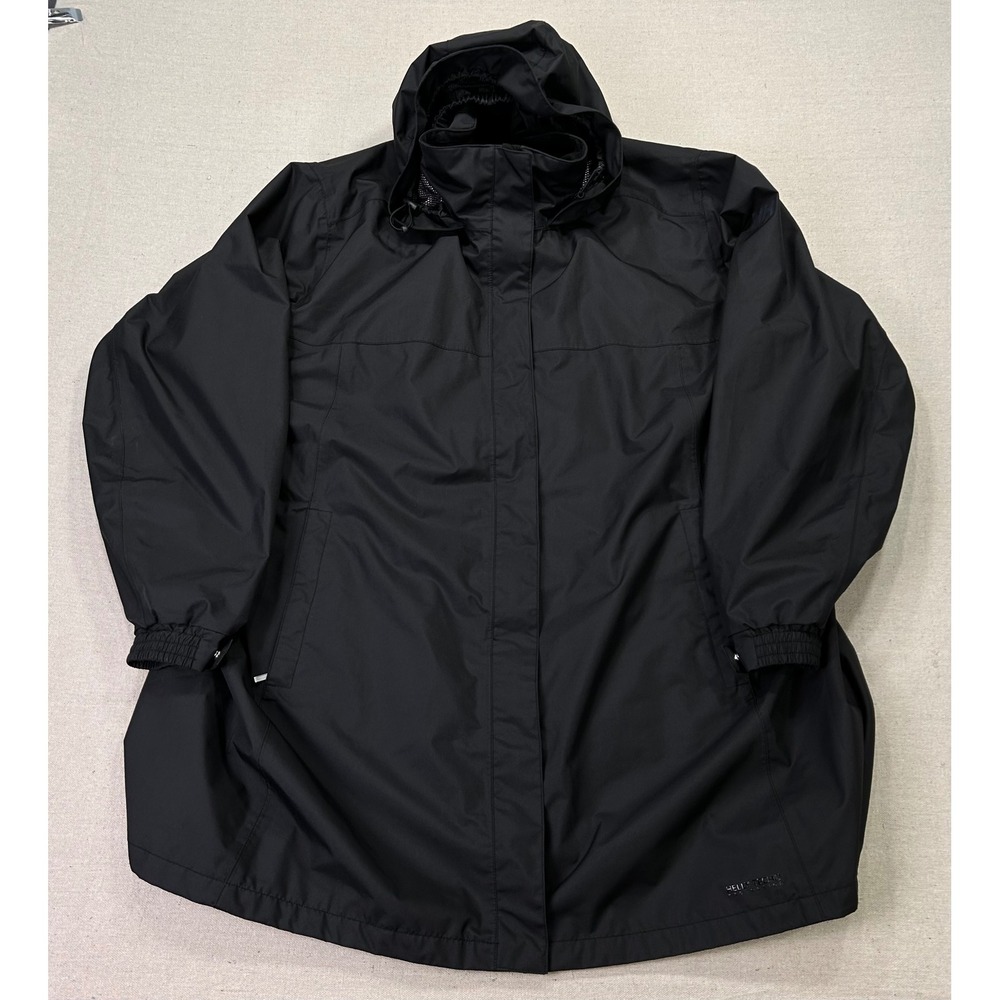 Helly Hansen Helly Tech Protection Jacket Mens 5XL Black Rain Parka Hooded